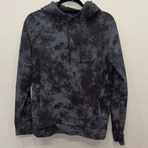 lululemon athletica Black and Gray Patterned Hoodie